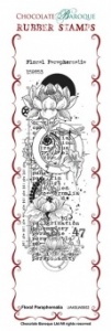 Floral Paraphernalia Slim Strip Rubber stamp set - A4 SLIM